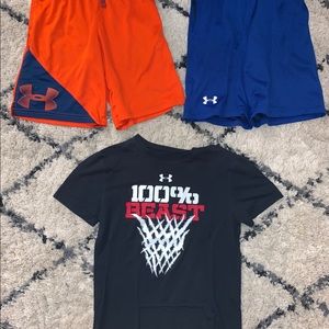 Boys under armour bundle